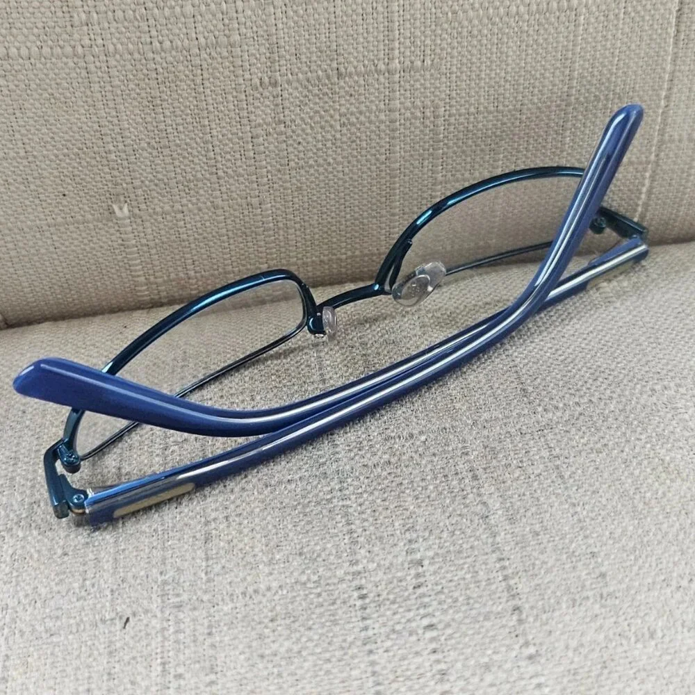 Ray-Ban Kids Glasses Frame Titanium RB1018T Eyeglasses Blue Tone Eye Wear